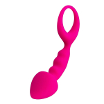 Розовая анальная втулка 12,5см ToyFa ToDo Bong 357029