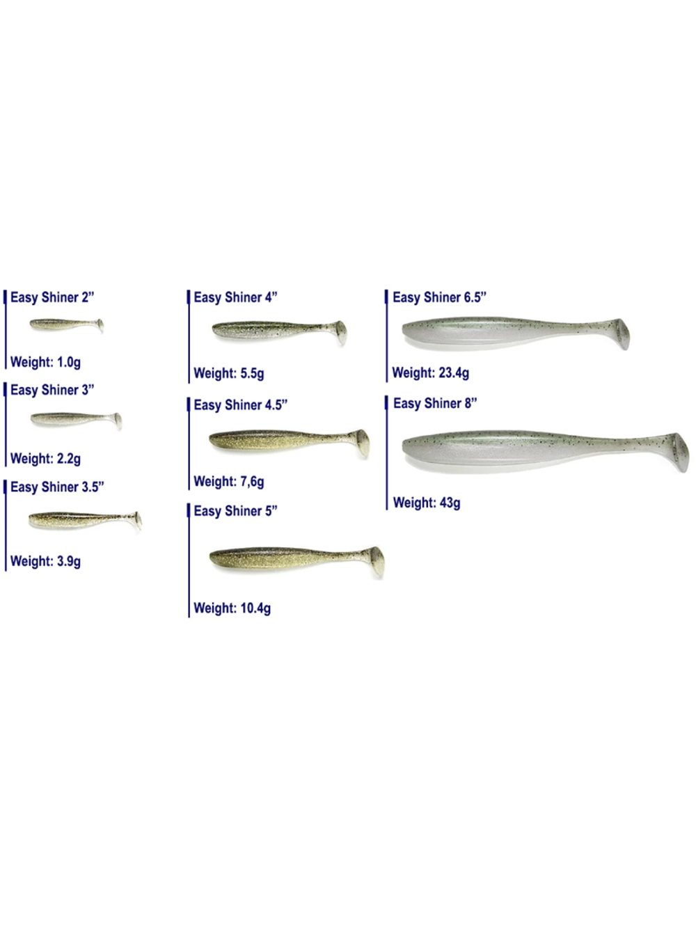 Приманка силиконовая Keitech Easy Shiner 6.5", 23,4г, цвет EA#15 Grape Chart Red FLK