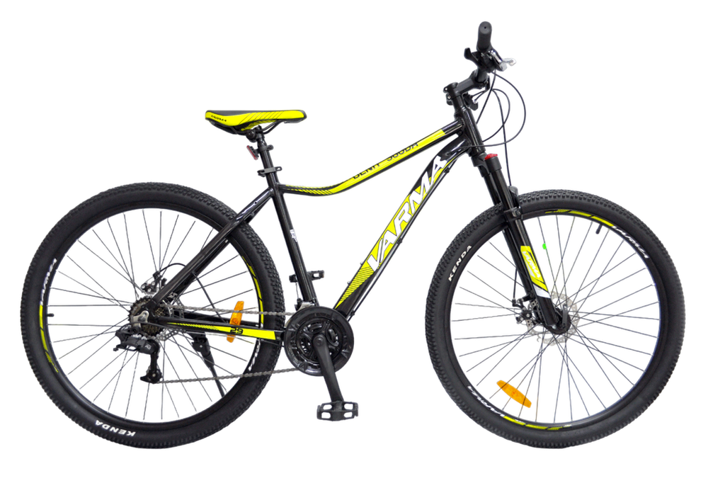 Велосипед 29&quot; VARMA BENIT 960DA   21ск черный-желтый (Россия)