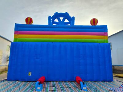 Коммерческий надувной батут «Парк развлечений 2» 12*8*7 м