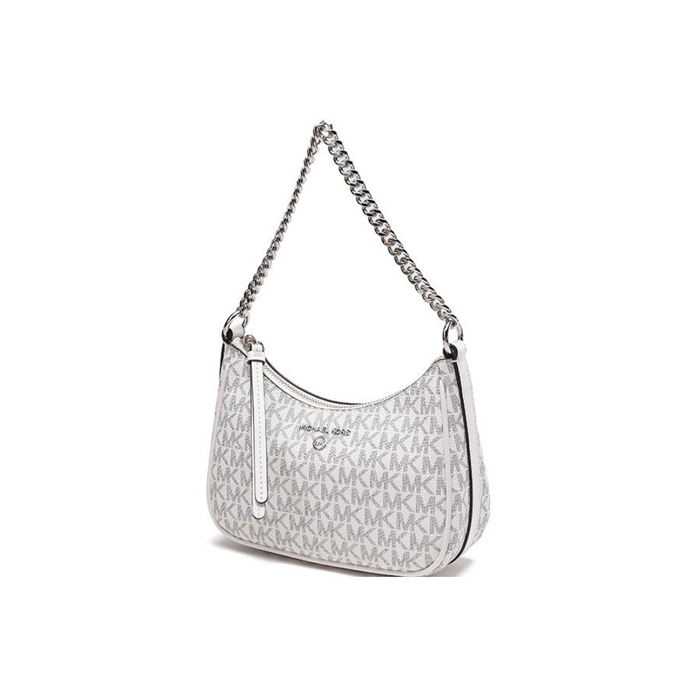 Michael Kors Jet Set Charm Hobo Bag Canvas (белая)