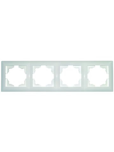 Рамка 4-я горизонтальная Profitec Optima белая 940135