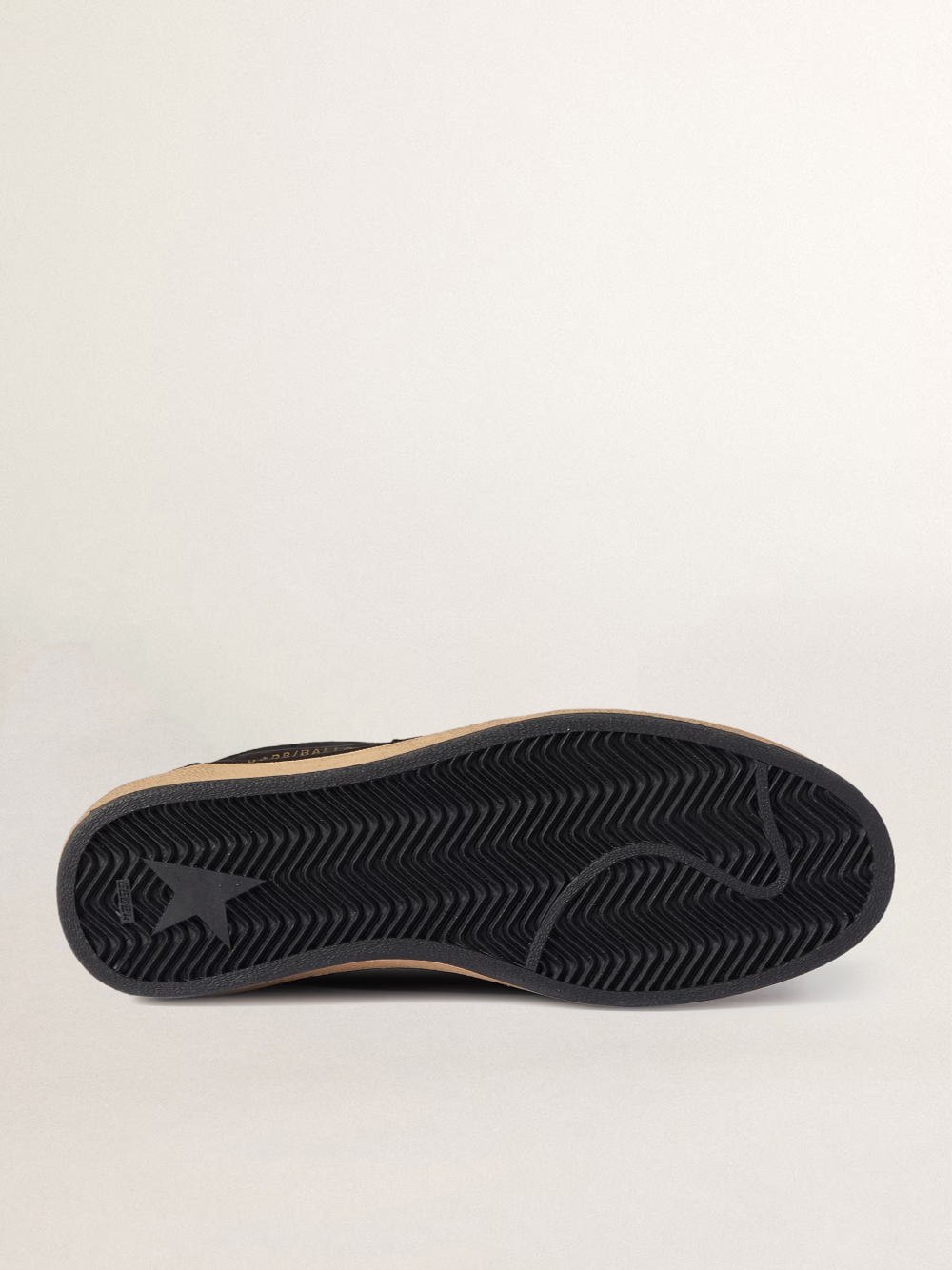 Men's Ball Star in nylon and nubuck leather with black leather star