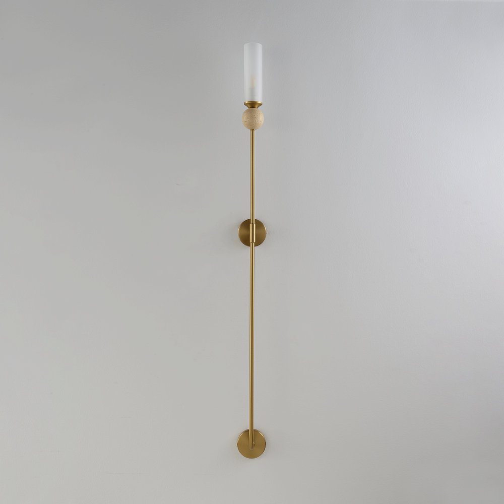 Бра Crystal Lux SIMPLY AP1.2 BRASS