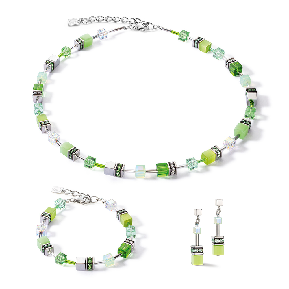 Серьги Joyful Colours Green Coeur de Lion