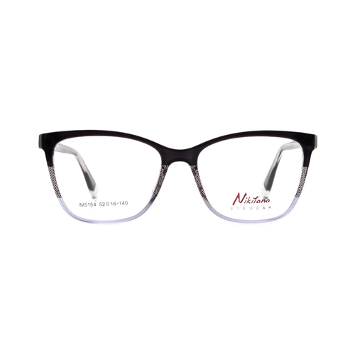 Оправа бабочка Nikitana NI5154 C1 коричневая прозрачная