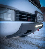 Площадка под лебедку (мини силовой бампер) Toyota Land Cruiser 200 2008-2015