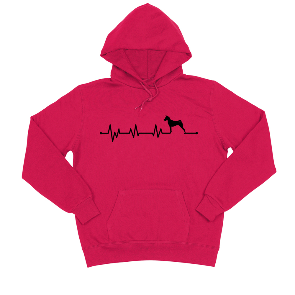 Толстовка "Басенджи - сердечный ритм"