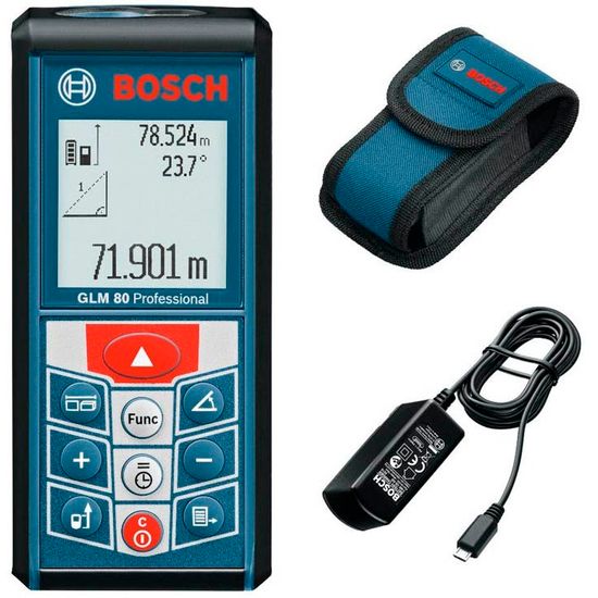 Лазерный дальномер "BOSCH" GLM 80