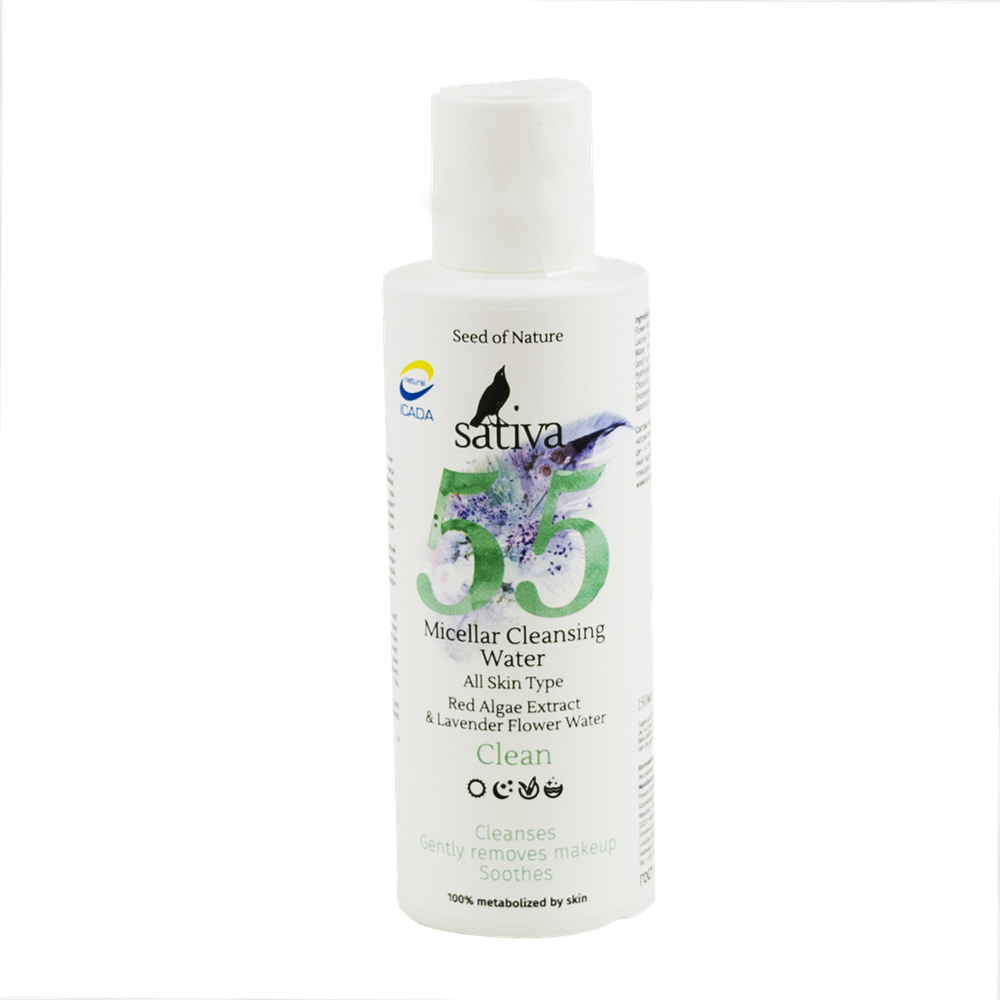 Мицеллярная вода Sativa №55 (150мл)