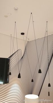 Vibia style light composition