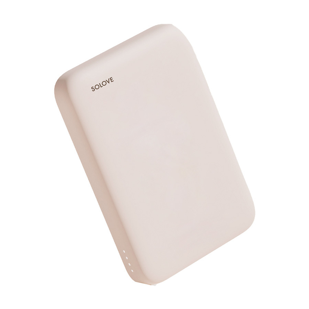 Внешний аккумулятор Power Bank 10000mAh SOLOVE W12 pro (белый)