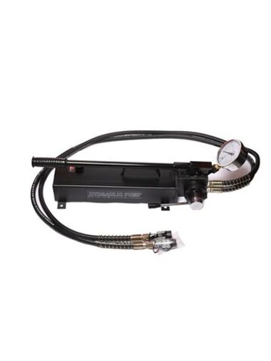 Насос гидравлический ручной с манометром(20-700bar,емкость масла-3.5л, длина-710мм,ширина-150мм,высота-275мм) FORCEKRAFT FK-B700S