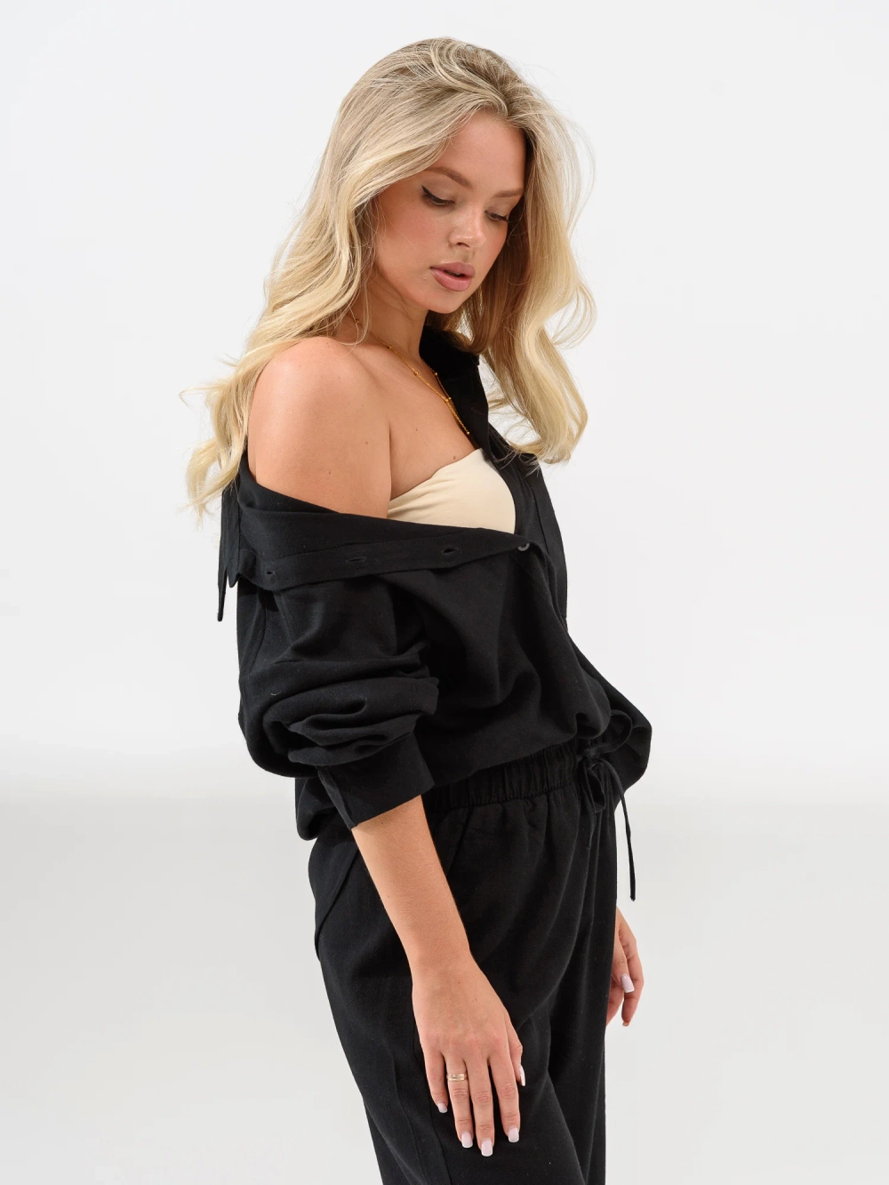 Рубашка женская "Лён"