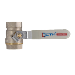 Кран шаровый CTM СТАНДАРТ 1-1/4" г/г рычаг для воды
