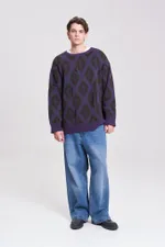 Свитер Idel История фиолетовый