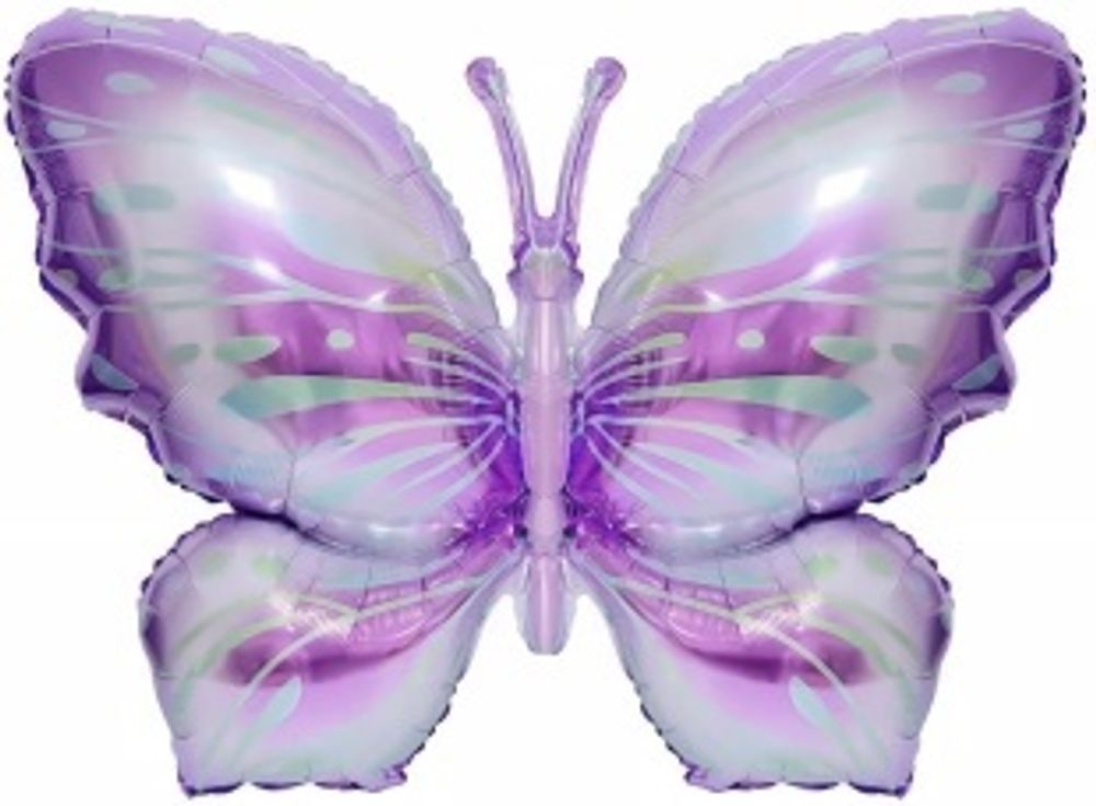 Фигура, Бабочка Фиолетовый (39"/100 см)