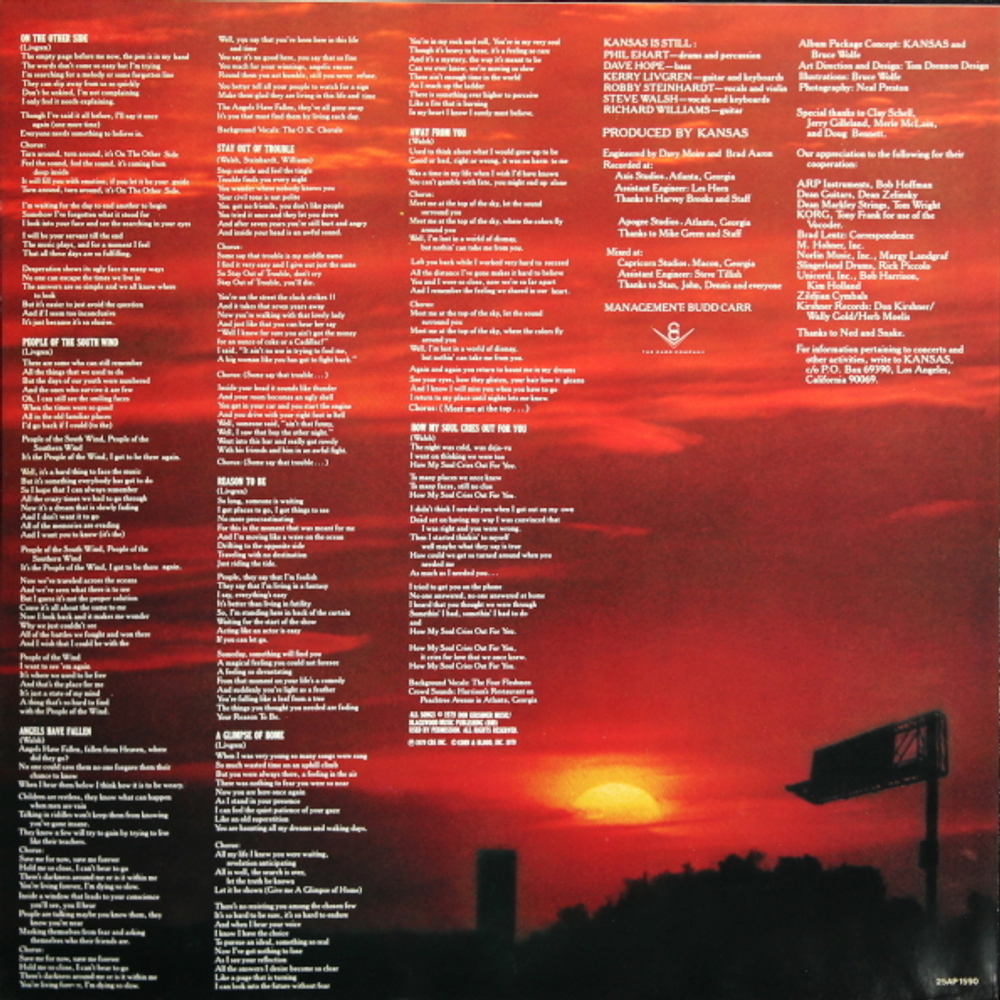 Kansas / Monolith (LP)