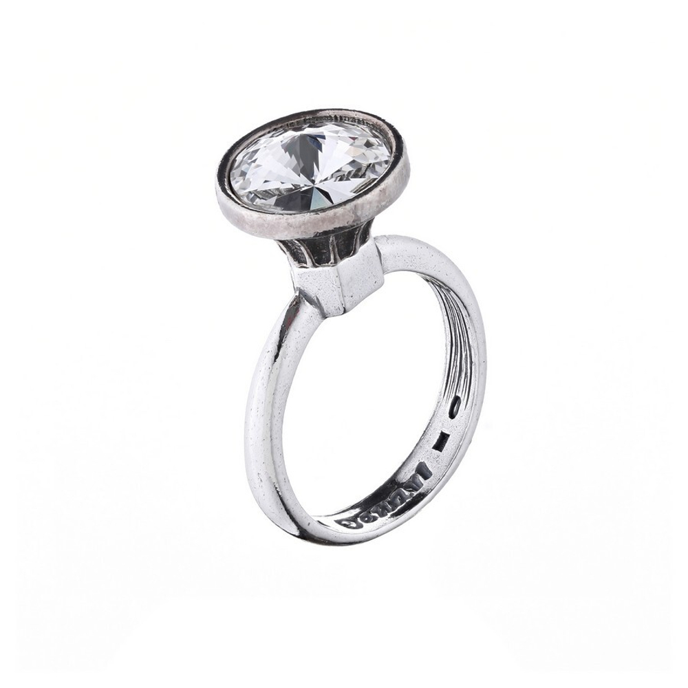 "Инвита" кольцо в серебряном покрытии из коллекции "Ротор" от Jenavi