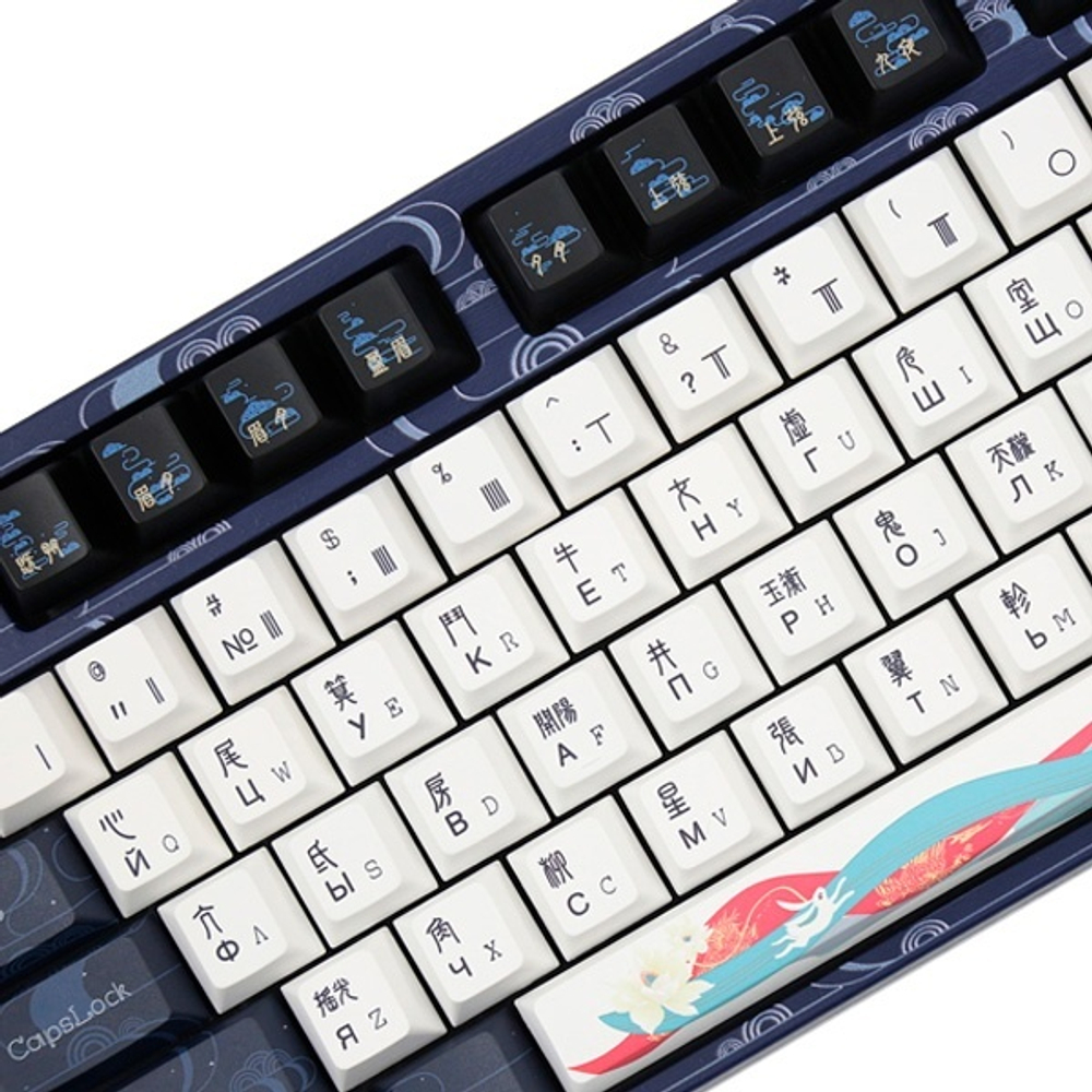 Клавиатура VARMILO Chang'e VPT108 голубой