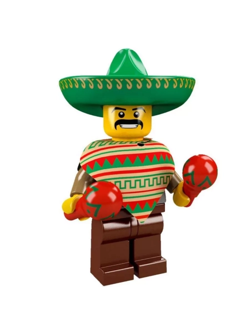 LEGO Minifigures 8684 Серия 2 Мексиканец с маракасами