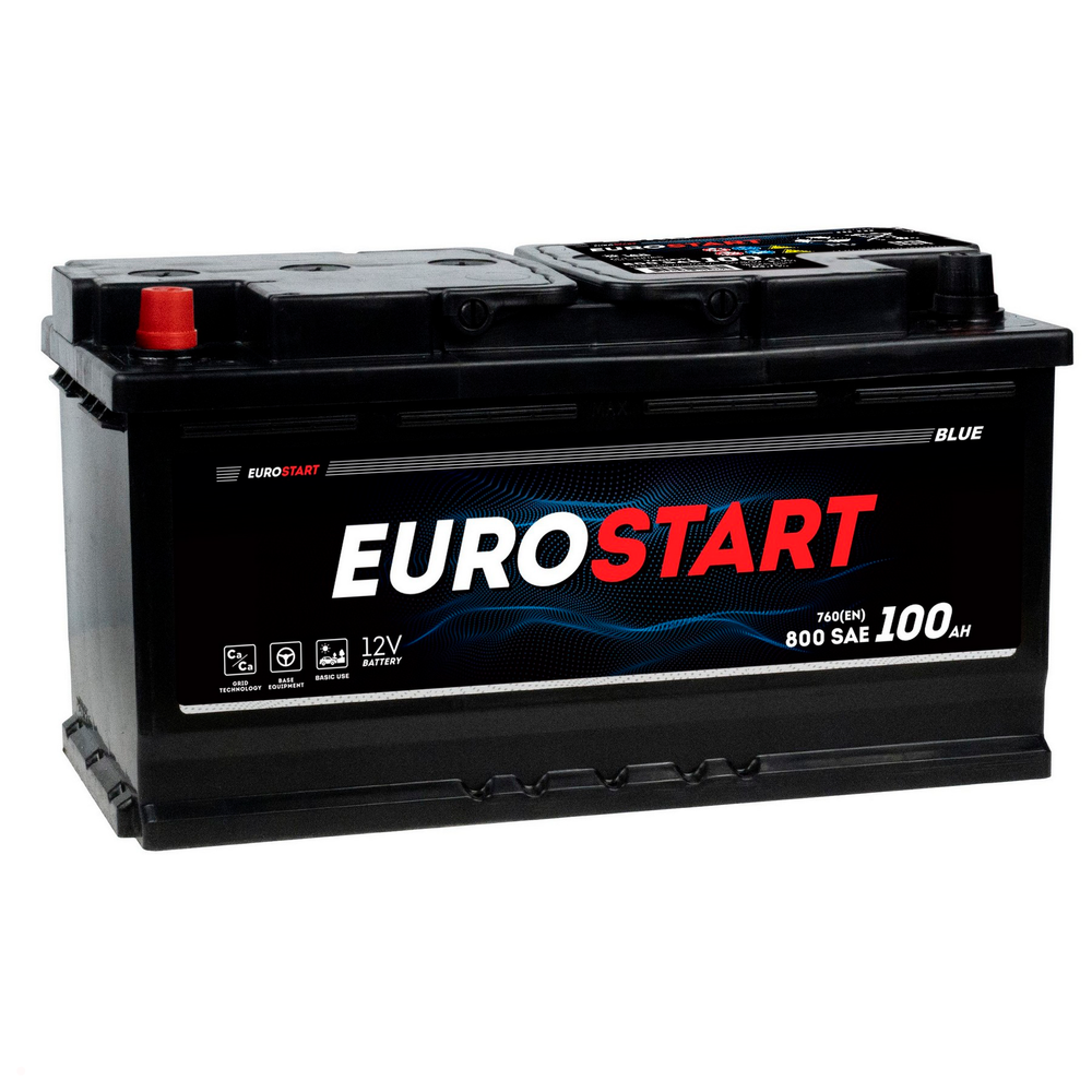 Аккумулятор EUROSTART Blue (100Ah, 760A, L+) EB1001