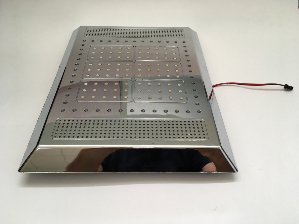 Кирпич стеклянный бесцветный Vetropieno neutro 24х11.7х5.5 см.