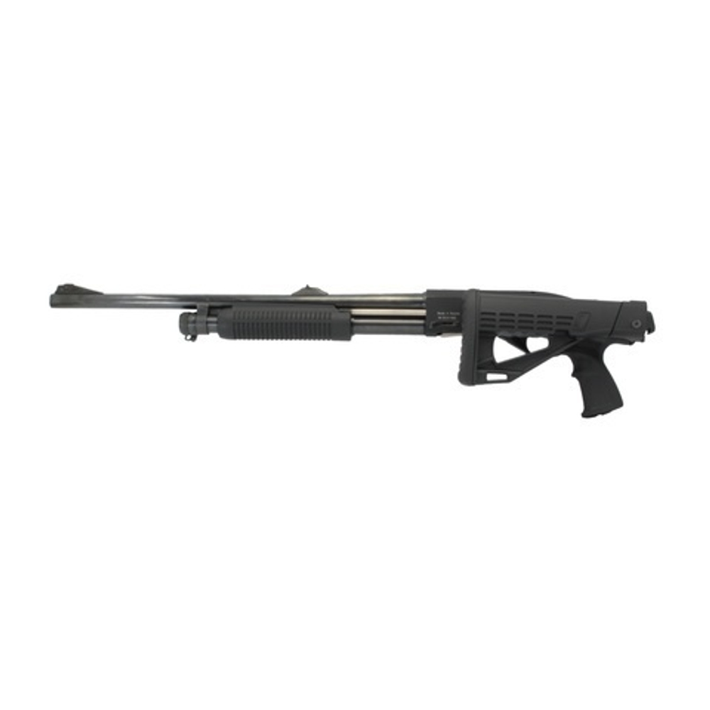 Приклад МР-155, МР-135 пластик №2, DLG Tactical, черный