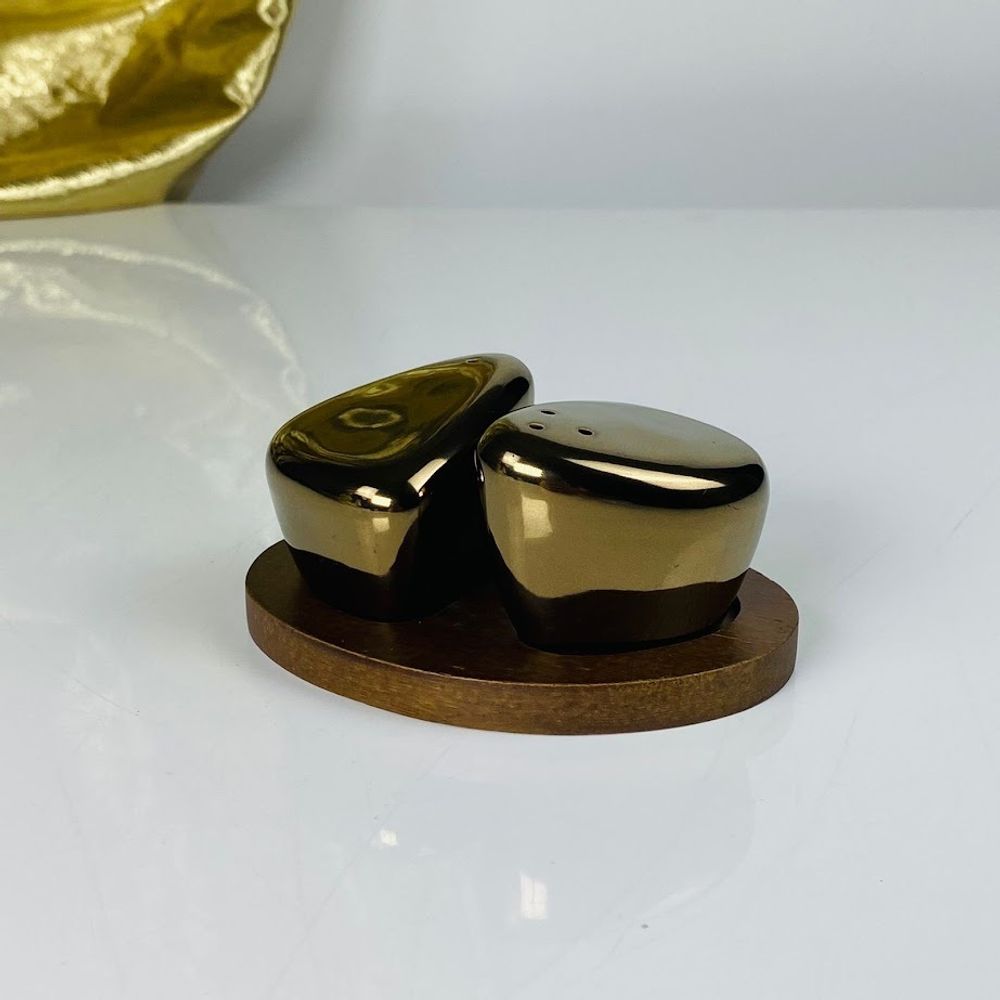 Lenardi 232-018 Набор солонок на подставке ВИНТАЖ в под.уп.(х48)Фарфор