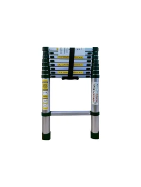 Алюминиевая телескопическая Лестница Алюмет 1х9 ступеней. Серия TLS 2.6