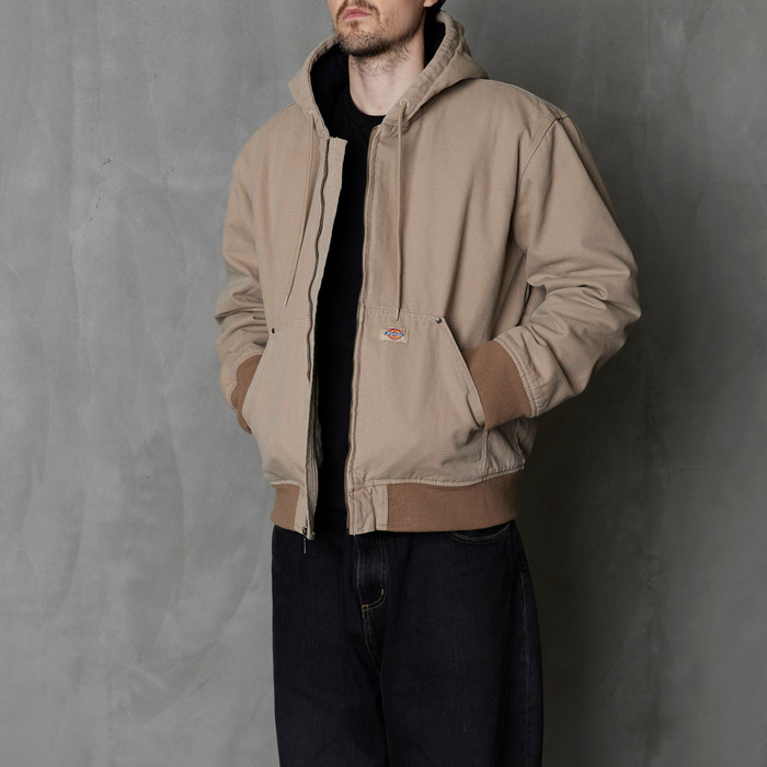 Куртка мужская Dickies Hilham Hooded Canvas Jacket артикул:DK0A87O50DS1 - купить в магазине Дайс