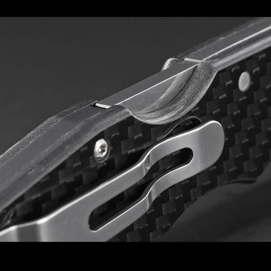 Складной нож Cold Steel "Storm Cloud 3,5" CPM-20CV c клинком из стали CPM-20CV, рукоять карбон / G10