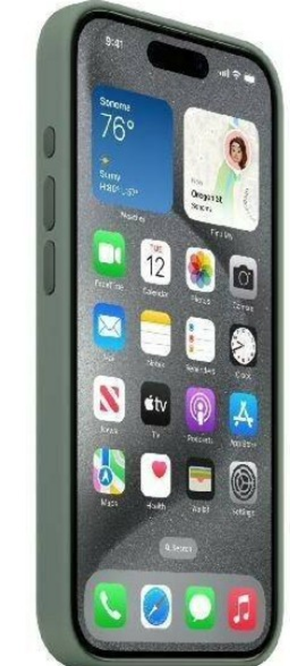 Накладка IPhone 15 Pro with MagSafe cypress