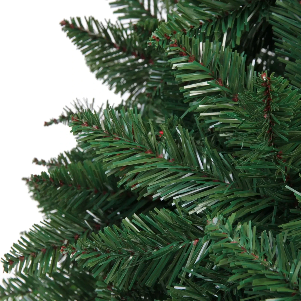 Ёлка «Лесное утро» 180 см, ПВХ с шишками и ягодами (688 веток)