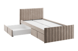 Кровать с ящиком Твикс (велюр) МФ Мебельсон, г. Ижевск