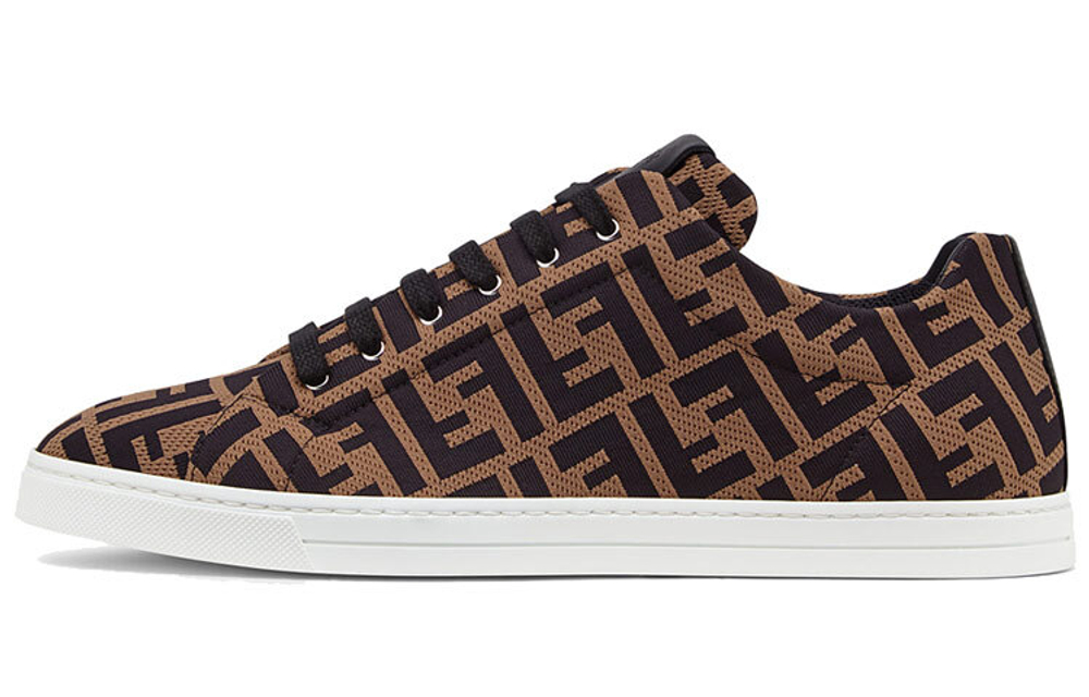 Fendi Fabric Flatforms
