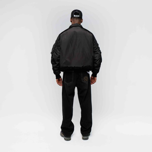 Бомбер Utopie черный - фото 4