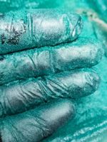 Премиум 8994 Зелёный мерцающий - перламутровый сухой краситель