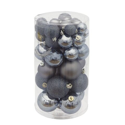 GAEM Набор из 40шт Украшение новогоднее "Шар", D 6 см, L14 W14 H26 см