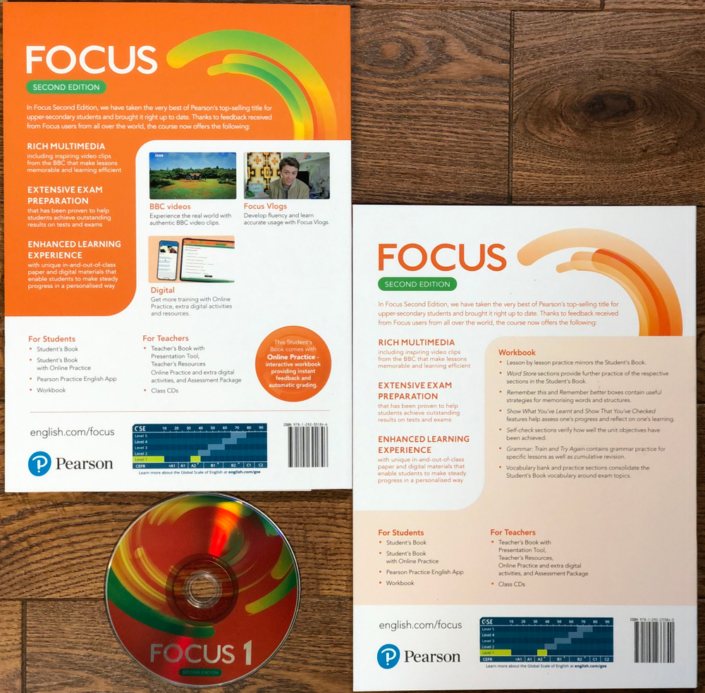 Focus Second Edition 1 (SB + WB + CD)