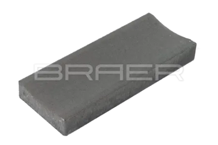 Braer Лоток водоотводный бетонный ЛВ 50.20.6, Серый