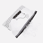 Резинки для волос силиконовые IPARIKMAHER MAXI прозрачные 25 мм 1000 шт