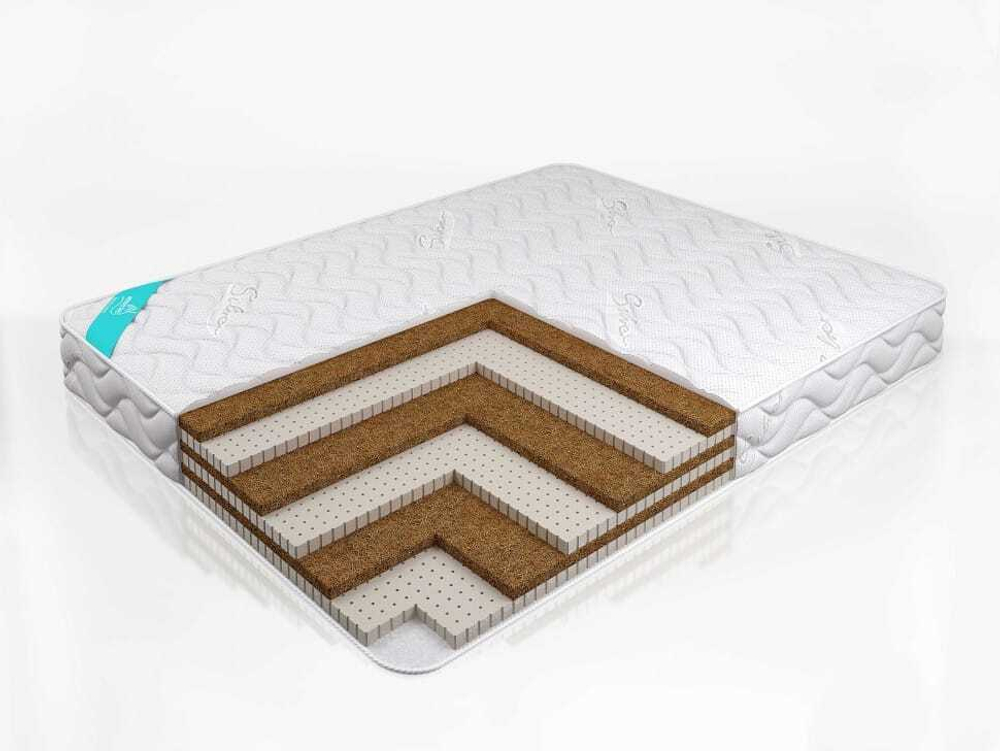 Матрас беспружинный жесткий Latex Cocos Mix