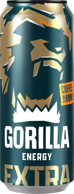 Энергетический напиток Gorilla Extra Energy, 0,45 л