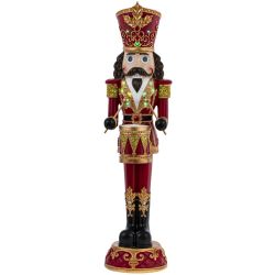 GAEM Фигурка декоративная с подсветкой "Щелкунчик" (2xAAA н/п), L22 W24 H90 см