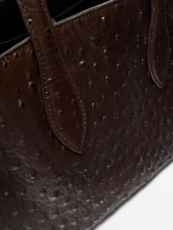 Massimo Dutti Мини-сумка MD ICON из текстурированной кожи, коричневый