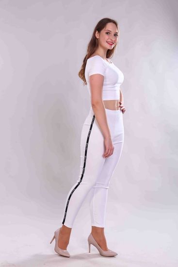 Брюки женские М-305(124) (элит-145/стрейч/белый)