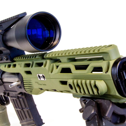 Тактический комплект (приклад, цевье) СВД, Тигр, TG3, алюминий, CNC Guns Custom