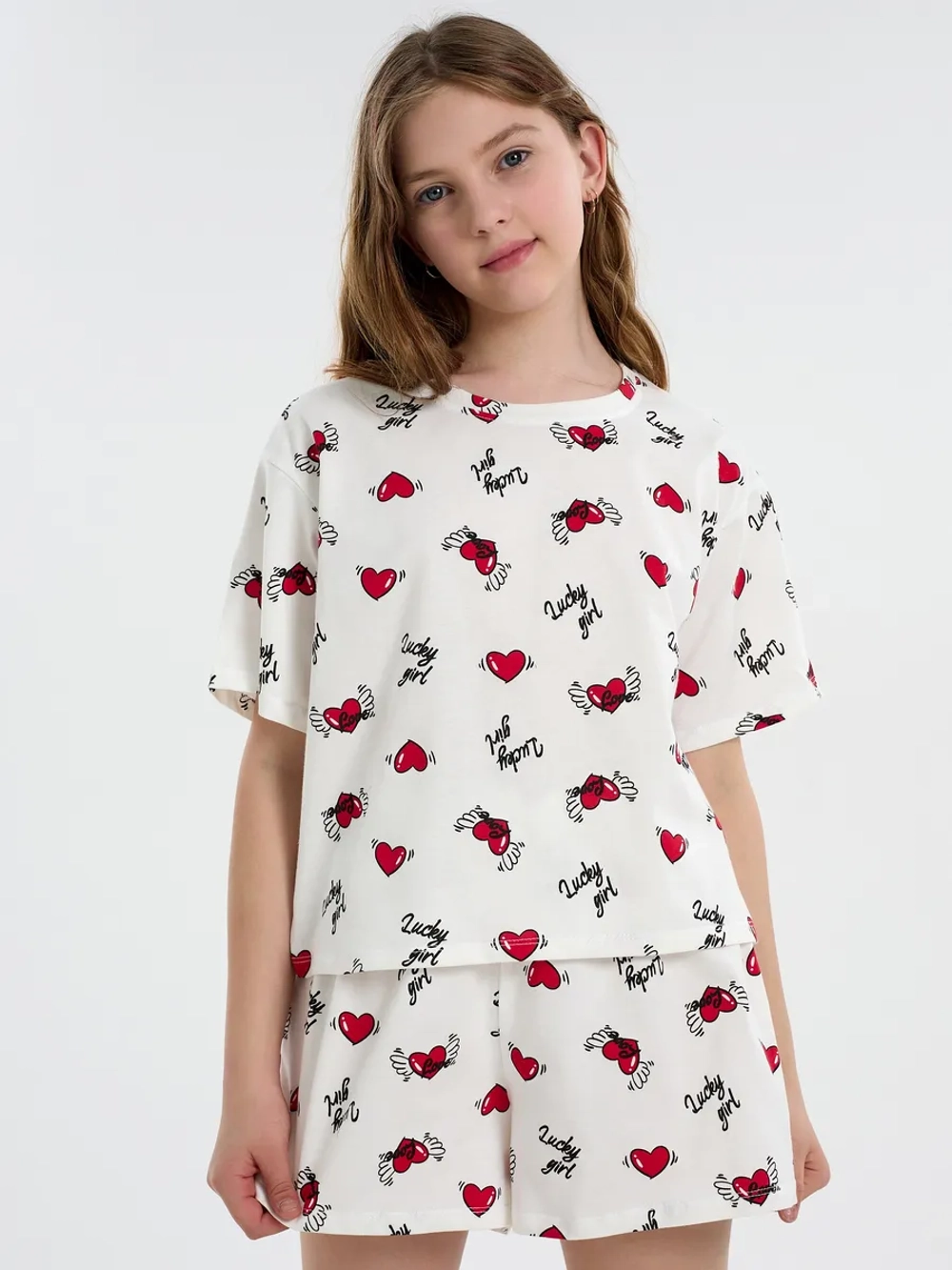 Пижама домашняя с шортами