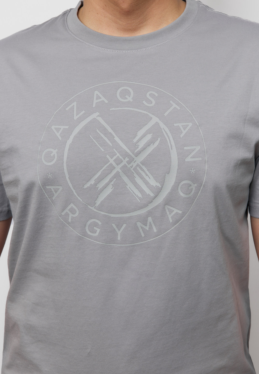 Футболка QAZ-ARG LIGHT GREY